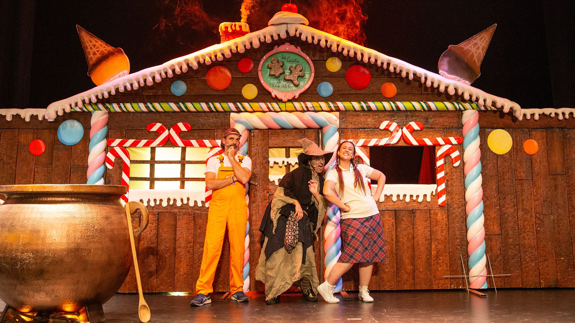 espectaculo infantil masseventos la casita de chocolate