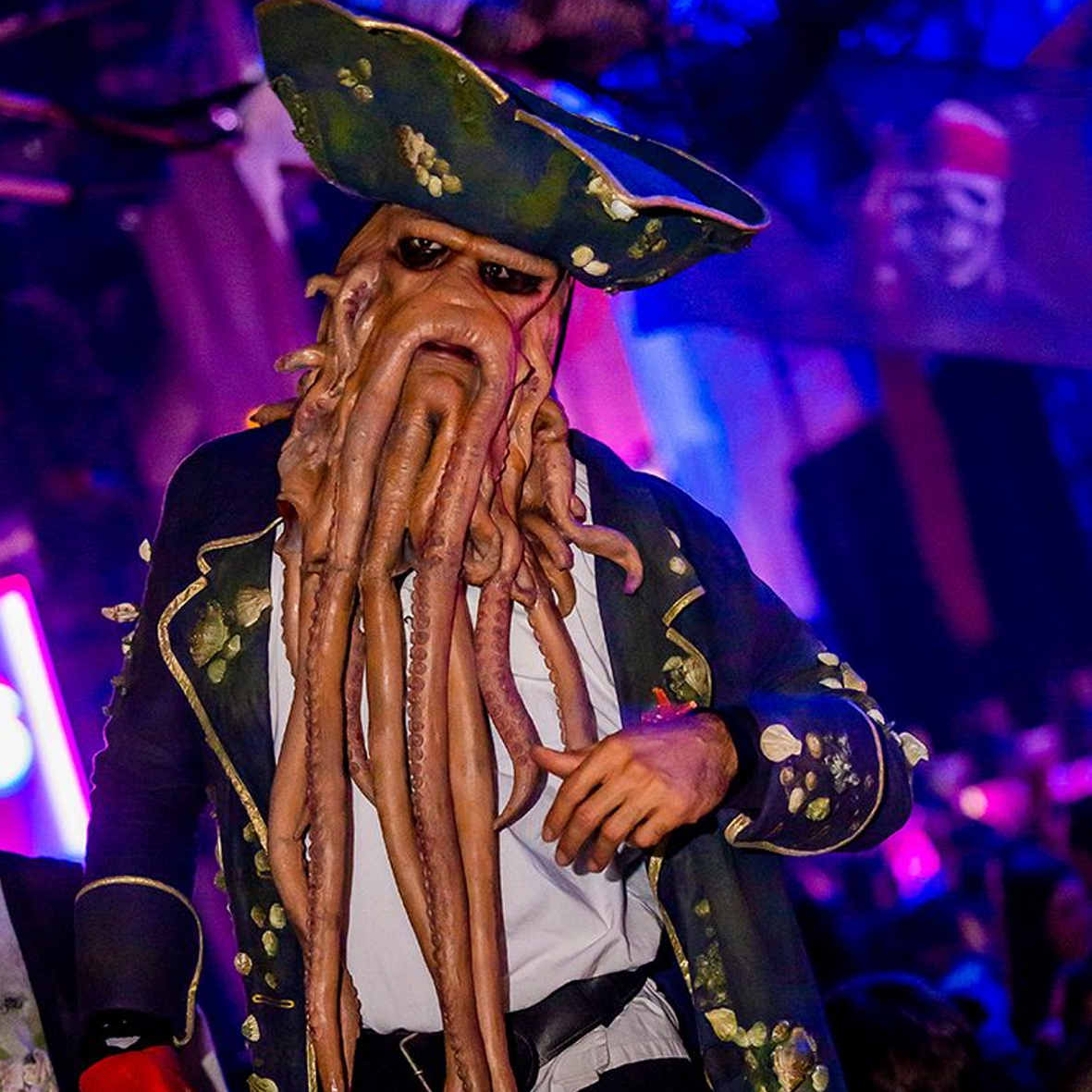 piratas del caribe performance masseventos 2